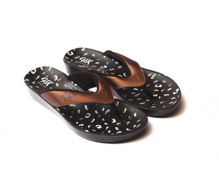 Orthofeet slippers for better support.